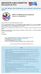 Mobile Screenshot of minnesotacubacommittee.org